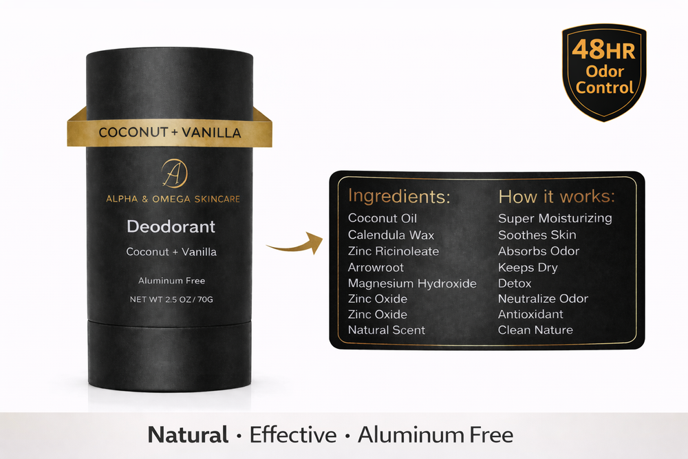 Coconut + Vanilla Deodorant