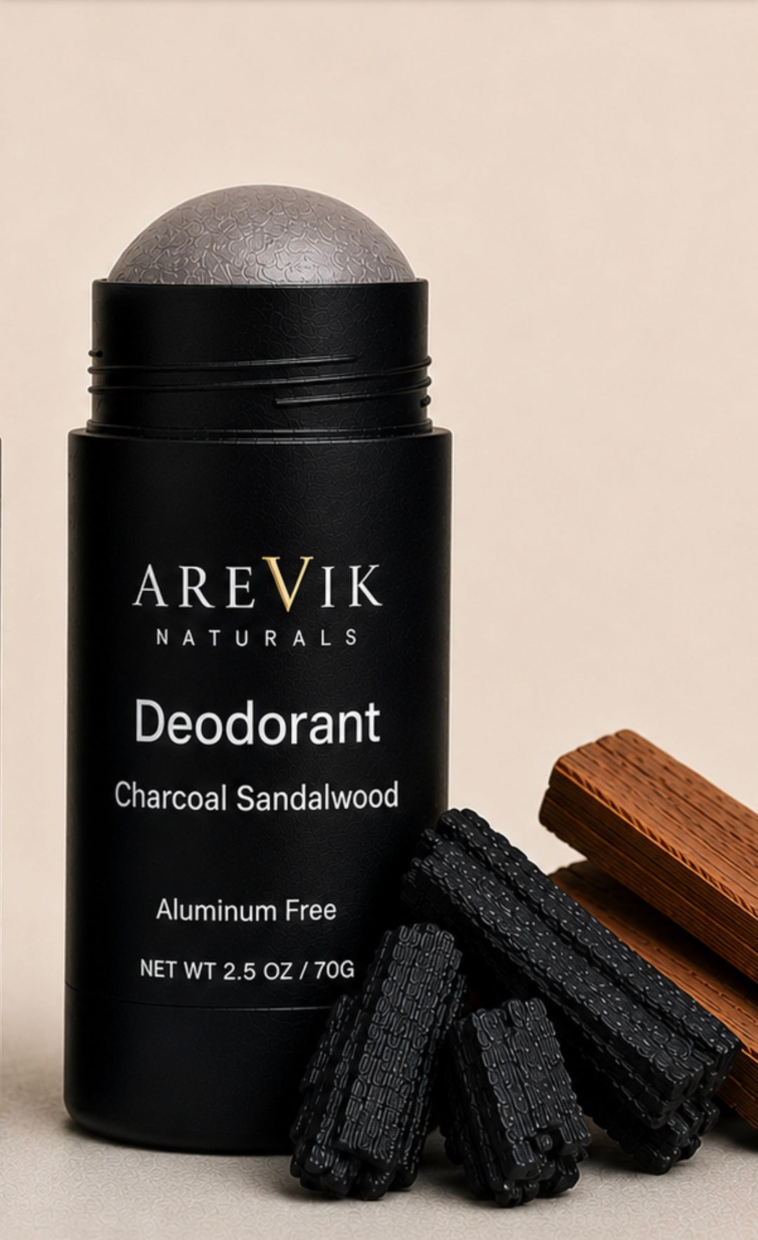 Charcoal Sandalwood Deodorant