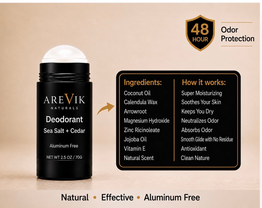 Sea Salt + Cedar Deodorant