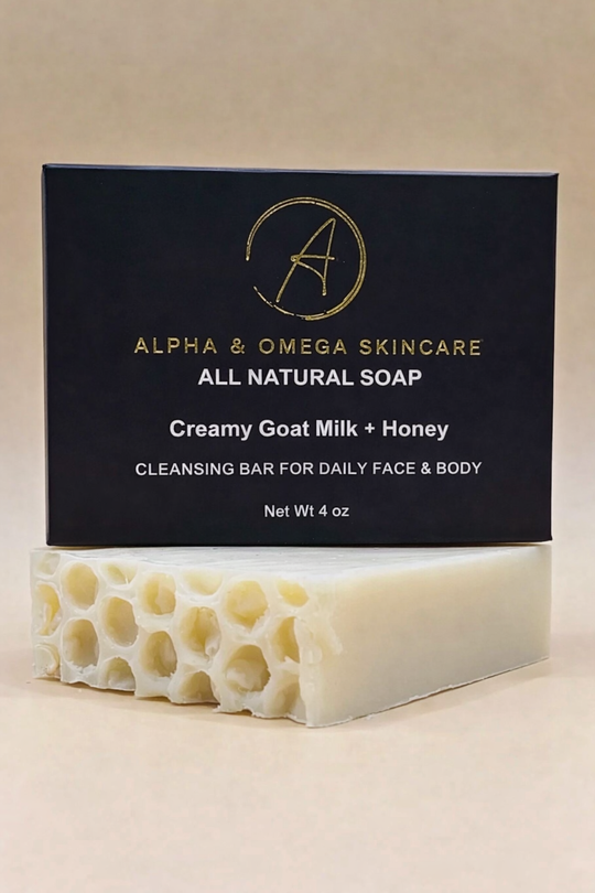 Creamy Goat Milk + Honey Soap Bar